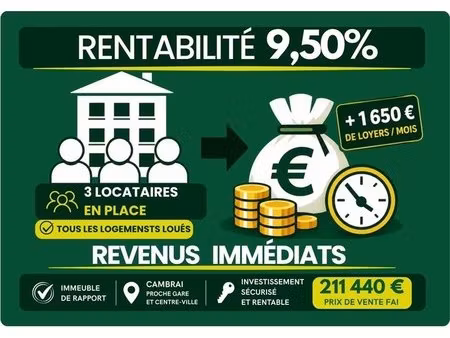 immeuble à vendre