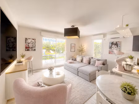 appartement t3 en rez de jardin de 62 m2 + garage