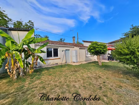 maison de plain-pied 3 pièces rénovée avec jardin de 610 m² et double garage – le calme à 