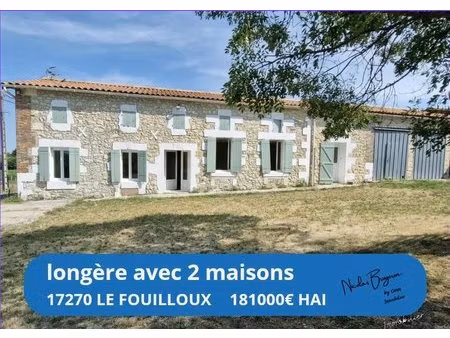 ensemble immobilier avec revenu locatif – le fouilloux