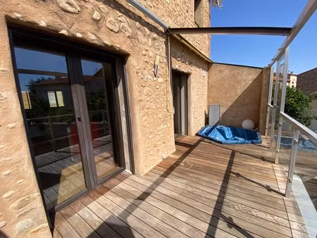 dpt pyrénées orientales (66)  à vendre proche le soler maison 5 pièces 169 m² garage  cour