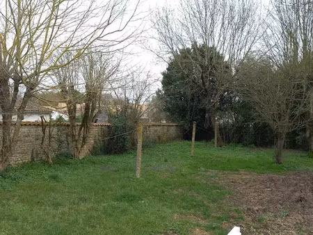 vente terrain 363 m² à vérines (17540)  85 900 €