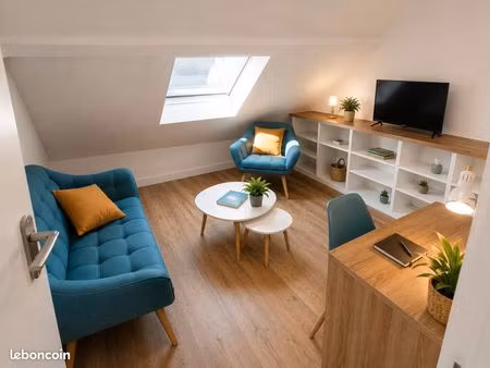charmant duplex meublé neuf hyper-centre nevers tout équipé