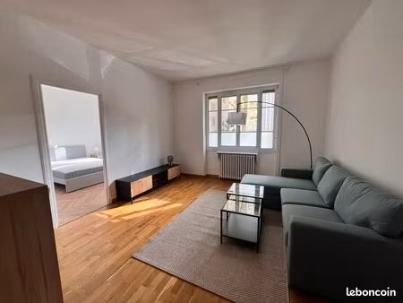 appartement meublé 2 pièces 46 m² accès immédiat parc tête d’or