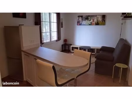 studio meublé 29m2 & parking 760 cc