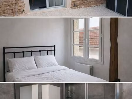 t3 meublé rénové – 70 m² + terrasse 25 m² – 790 cc