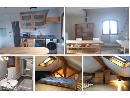 studio 23m² à bron  lyon  pour étudiant