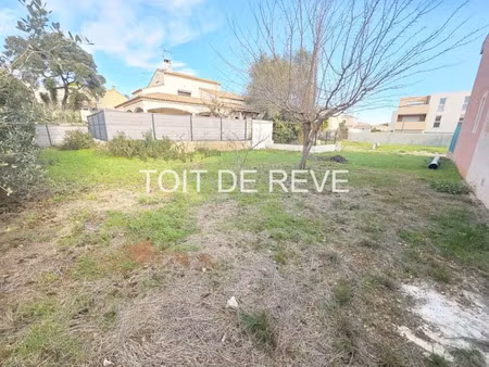 vente terrain 363 m² à frontignan (34110)  190 000 €