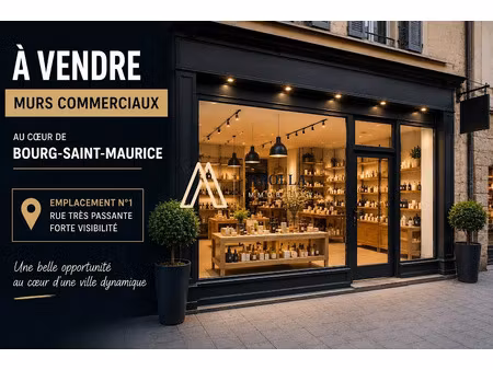 vente locaux professionnels 3 pièces 78 m² à bourg-saint-maurice (73700)  367 000 €
