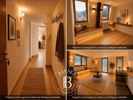 à vendre  appartement chamonix-mont-blanc 2 chambres - 58 m² - 750 000 €