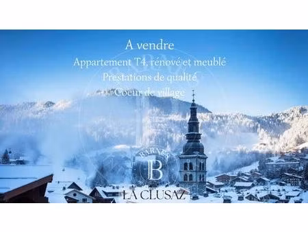 à vendre  appartement la clusaz - 90 m² - 1 195 000 €