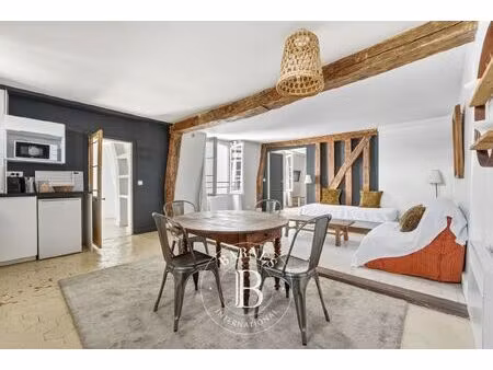 à vendre  appartement paris 4ème 1 chambre - 62 m² - 750 000 €