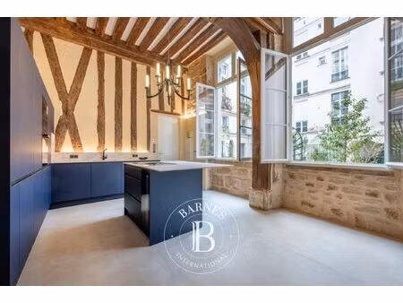 à vendre  appartement paris 4ème 1 chambre - 83 m² - 1 295 000 €