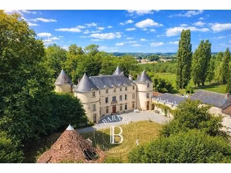à vendre  château la châtaigneraie 9 chambres - 738 m² - 1 290 000 €