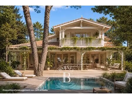 à vendre  villa lège-cap-ferret 5 chambres - 150 m² - 2 400 000 €