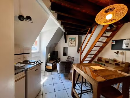 t1 meublé 19.20m² a louer grenoble