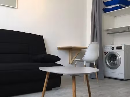 location meublée appartement 1 pièce 18 m² à villeurbanne (69100)  550 €
