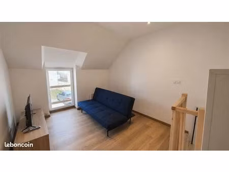 duplex t1 bis meublé 33 m² - coin nuit séparé