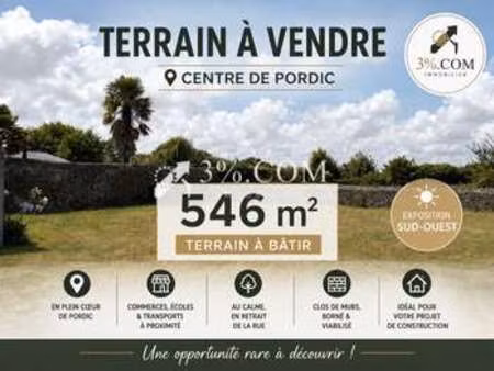 vente terrain à pordic (22590) : à vendre / pordic