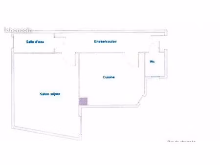 location 27 m2 - convention paris 15ème