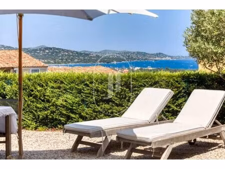 appartement à vendre avec vue mer au cœur du golfe de saint-tropez