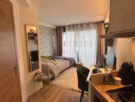 location meublée appartement 1 pièce 18 m² à boulogne-billancourt (92100)  850 €