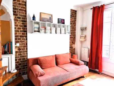 location meublée appartement 3 pièces 42 m² à saint-ouen (93400)  1 100 €