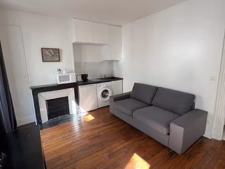 location meublée appartement 1 pièce 17 m² à paris 6ème (75006)  1 000 €