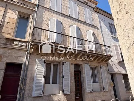 immeuble de rapport en pierre – 4 logements – hyper-centre de niort