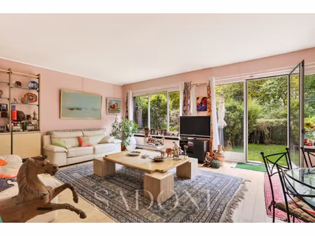 exclusivité-saussaye - rdj 3pièces 80m² + 60m² jardin