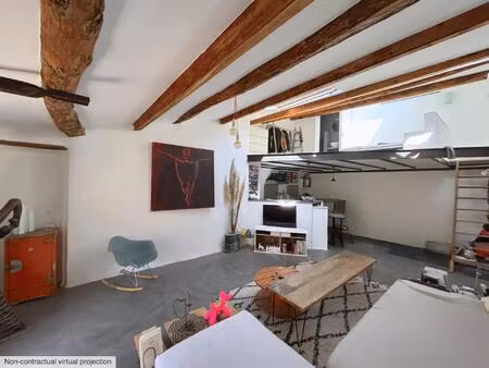 joli appartement t2 bis atypique en plein coeur de trets