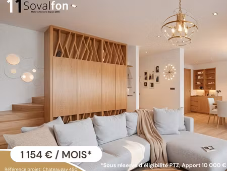 chateaugay - maison 112 m2  4 chambres  garage