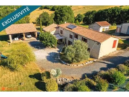 corps de ferme rénové 182m2 (+dépendance) - moulayrès