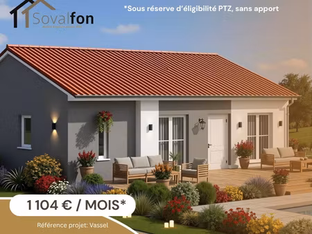 exclu sovalfon - maison 4 chambres - plain pied