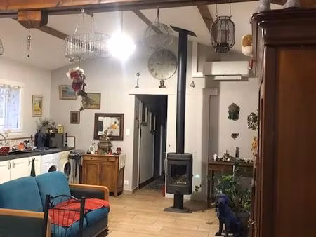 maison 90 m2 terrain clos 2400 m2 avec dépendances