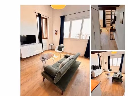 location meublée appartement 2 pièces 44 m² à marseille 6ème (13006)  880 €