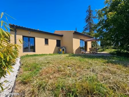villa récente de plain pied