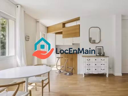 location meublée appartement 2 pièces 42 m² à boulogne-billancourt (92100)  1 395 €