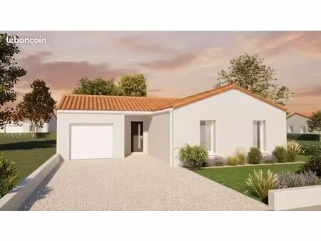 projet de construction d'une maison 70 m² avec terrain à mauleon (79)