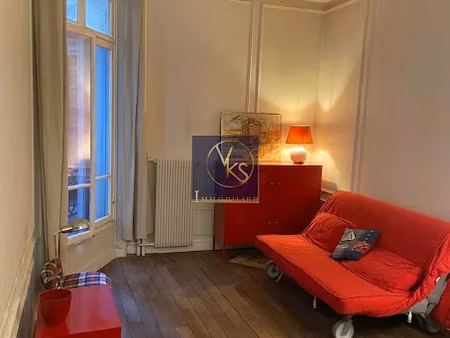 location meublée appartement 2 pièces 36 m² à paris 16ème (75016)  1 280 €