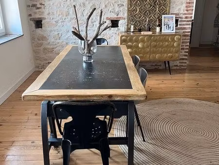apt t4 rénové  garage  terrasse intimiste