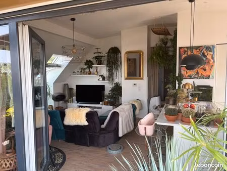 appartement terrasse t3 à vendre rouen rive droite