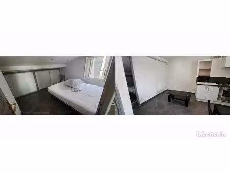 appartement t2 meublé de 30 m² avec balcon – eau et électricité comprises