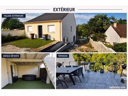 maison individuelle récente de 2021 – chalifert – 60 m² – terrain de 600 m²