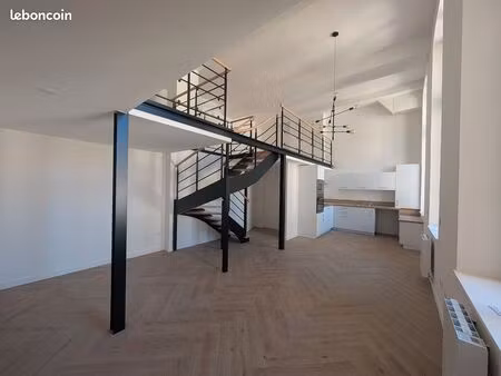 loft neuf 2ch 91m2 parking centre-ville