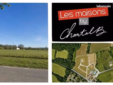 terrain à bâtir de 855 m² à la geneytouse (87)