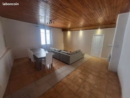 appartement meublé 92m² rdc