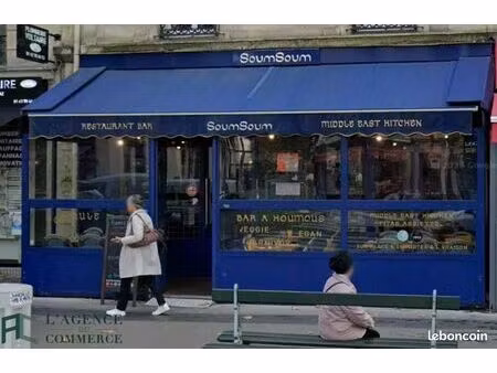 fonds de commerce restaurant 55 m²