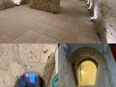 cave voûtée 45 m² – rue damiette – quartier des antiquaires – 550 cc