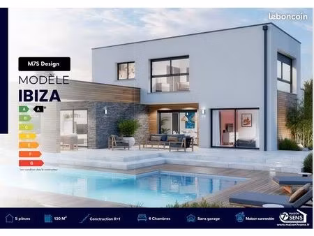 maison 5 pièces 130 m²